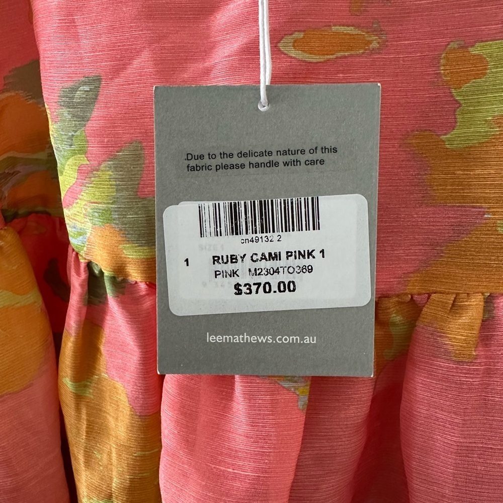 Lee Matthews Ruby Cami Pink - Picture 3 of 4